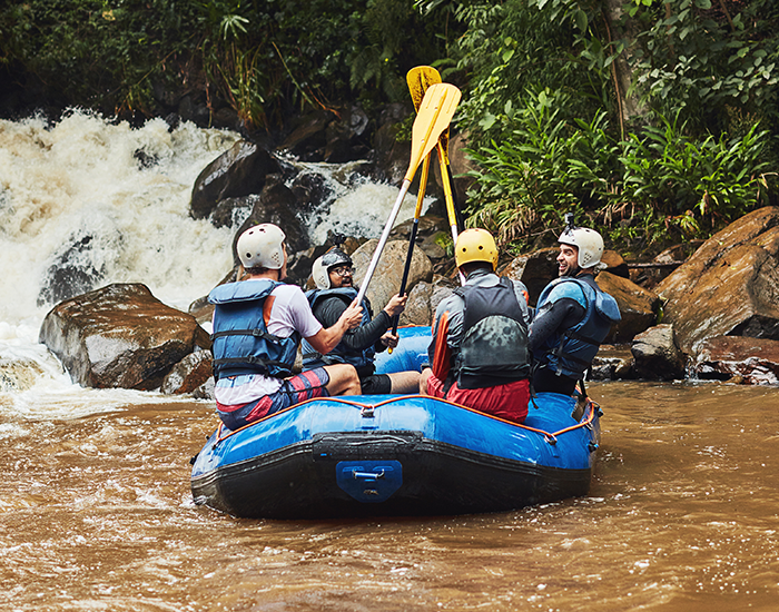 Descentes en eaux vives